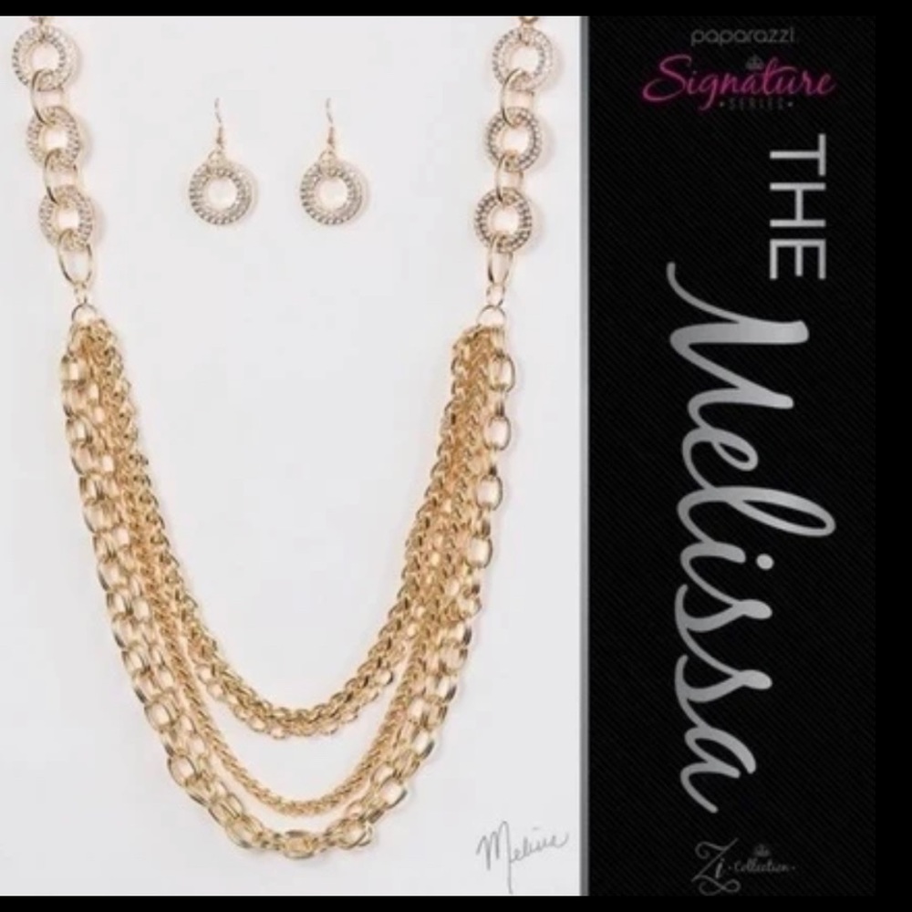 Paparazzi Melissa Zi Signature Series Necklace Set